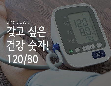 갖고 싶은 건강 숫자 120/80