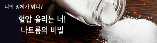 혈압 올리는 너! 나트륨의 비밀