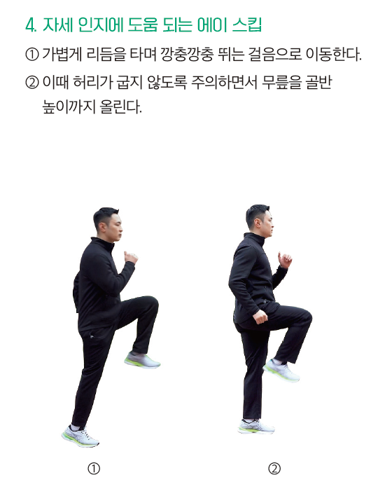 자세 인지에 도움 되는 에이 스킵 이미지