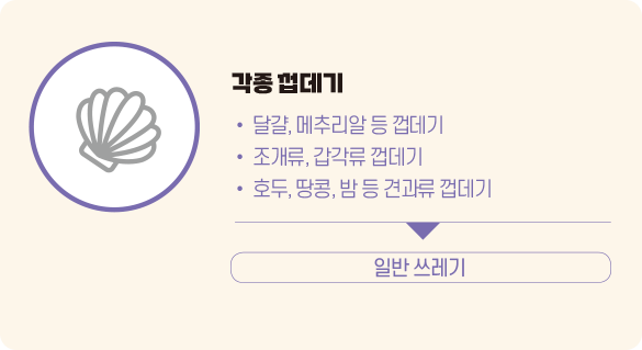 각종 껍데기