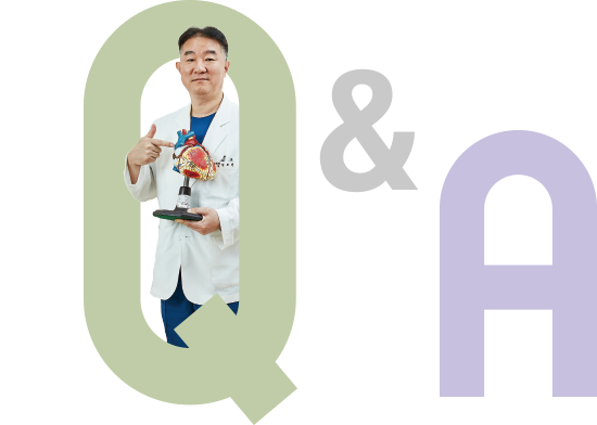 국민건강보험 일산병원 심장혈관흉부외과 김도균 교수 Q&A 사진