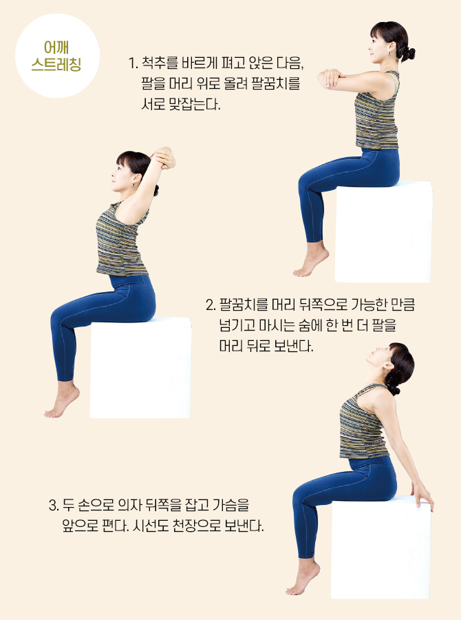 요가강사 안설희의 어깨 스트레칭 강의 사진