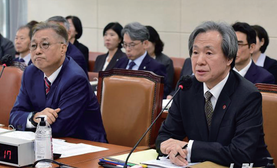 2023년 국정감사 수감 모습