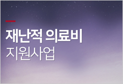 재난적 의료비 지원사업