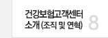 8 건강보험고객센터소개(조직 및 연혁)